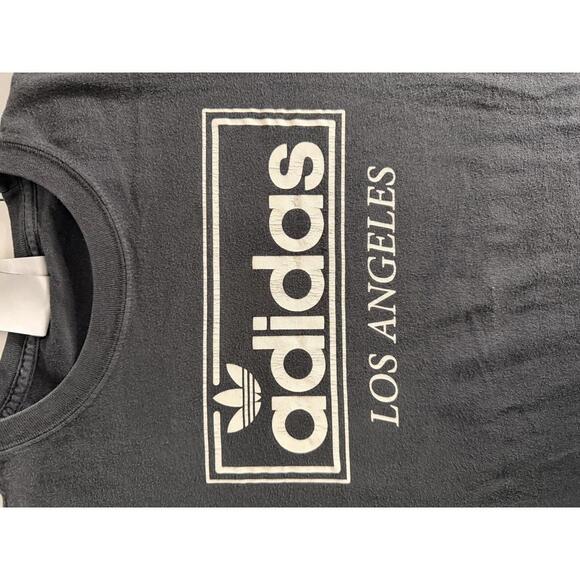 Adidas LA Black Graphic T-Shirt - Picture 3 of 4